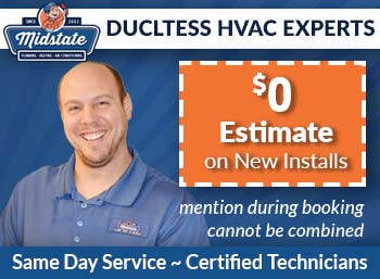 saint paul ductless hvac Midstate Plumbing, Heating & Air Conditioning