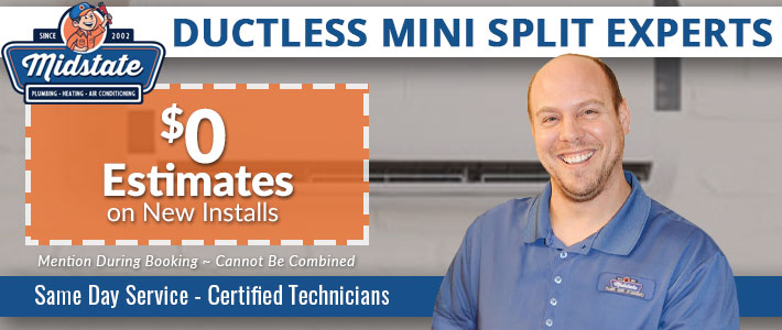 saint paul ductless mini splits Midstate Plumbing, Heating & Air Conditioning